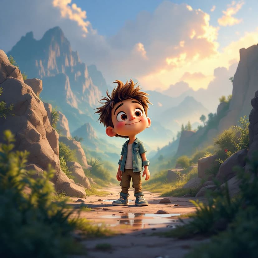 Leo's Dinosaur Time Travel: Meeting friendly dinosaurs in prehistoric times story preview