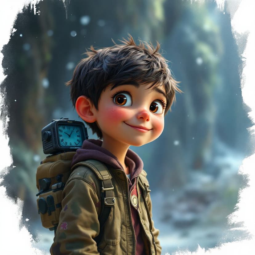 Violet's Dinosaur Time Travel: Meeting friendly dinosaurs in prehistoric times story preview