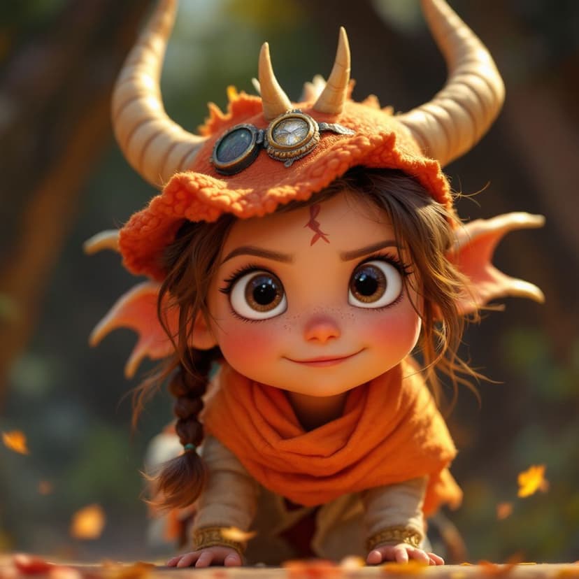 Aria's Dragon Trainer: Befriending and caring for baby dragons story preview