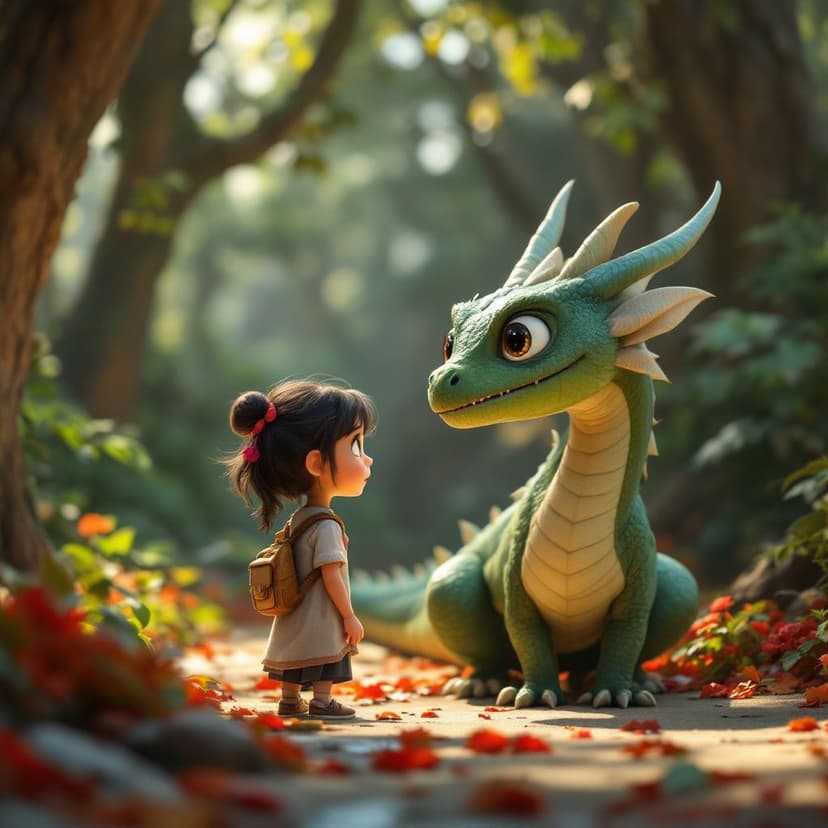 Camila's Dragon Trainer: Befriending and caring for baby dragons story preview