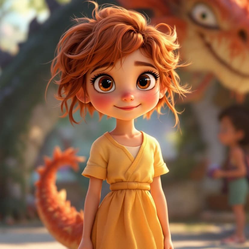 Emily's Dragon Trainer: Befriending and caring for baby dragons story preview
