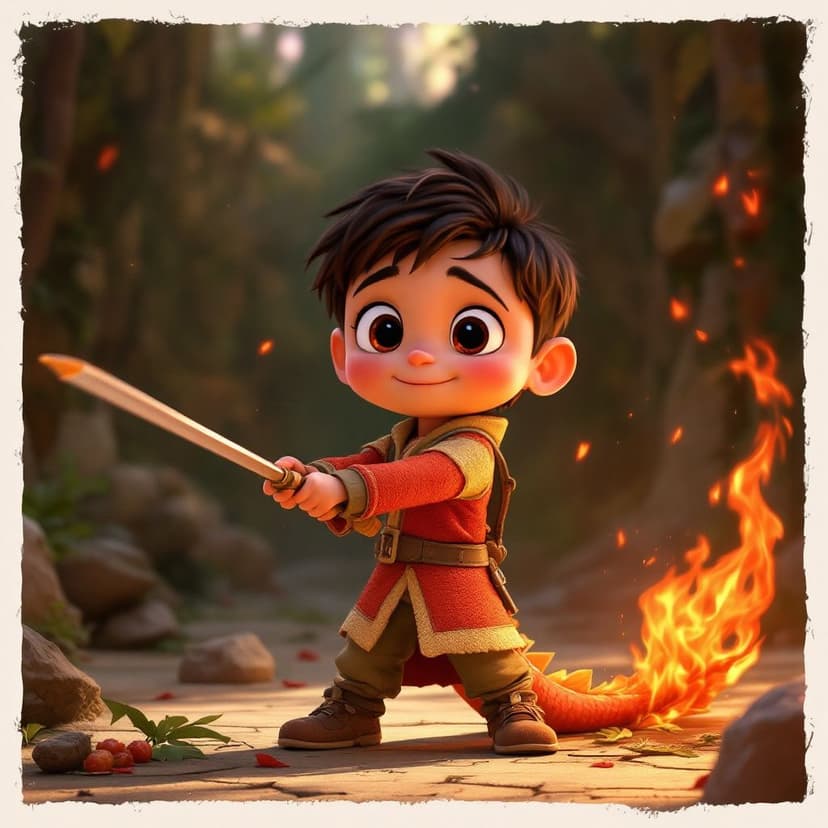 Ezra's Dragon Trainer: Befriending and caring for baby dragons story preview