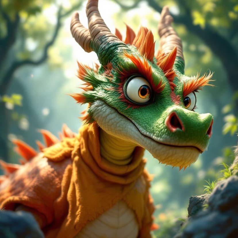 Hudson's Dragon Trainer: Befriending and caring for baby dragons story preview