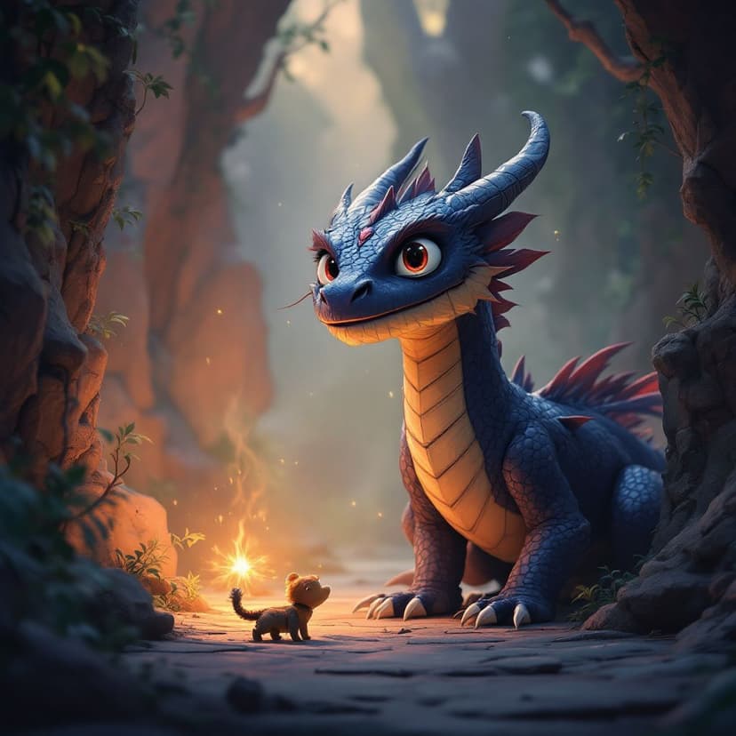 Leo's Dragon Trainer: Befriending and caring for baby dragons story preview
