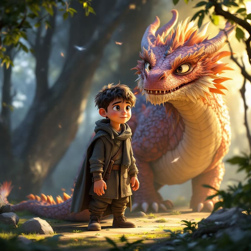 Levi's Dragon Trainer: Befriending and caring for baby dragons story preview