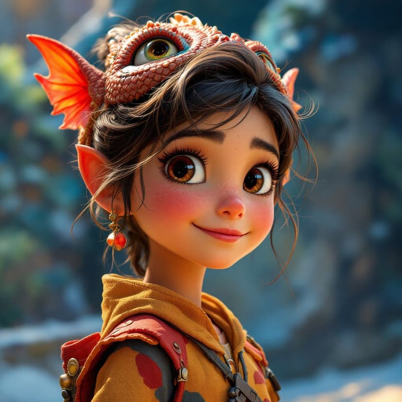 Nora's Dragon Trainer: Befriending and caring for baby dragons story preview