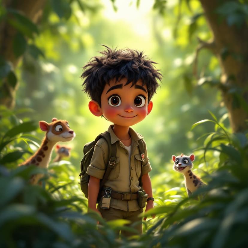 Elijah's Jungle Safari: Leading a wildlife rescue mission story preview