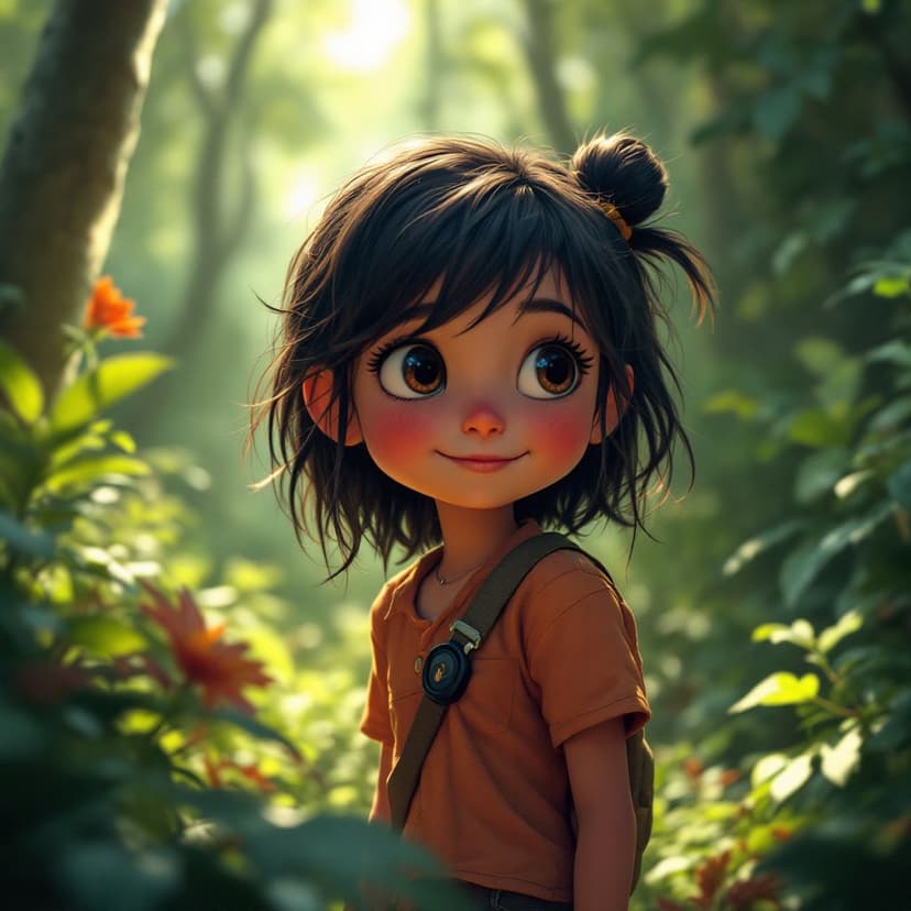 Emily's Jungle Safari: Leading a wildlife rescue mission story preview