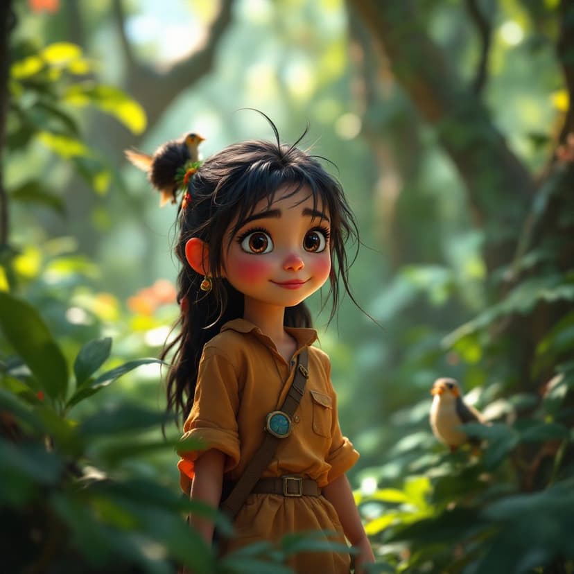 Evelyn's Jungle Safari: Leading a wildlife rescue mission story preview