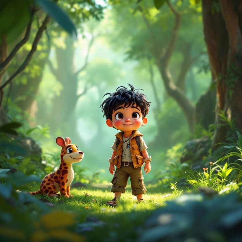 Ezra's Jungle Safari: Leading a wildlife rescue mission story preview