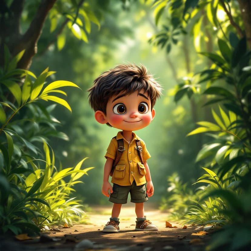 Liam's Jungle Safari: Leading a wildlife rescue mission story preview