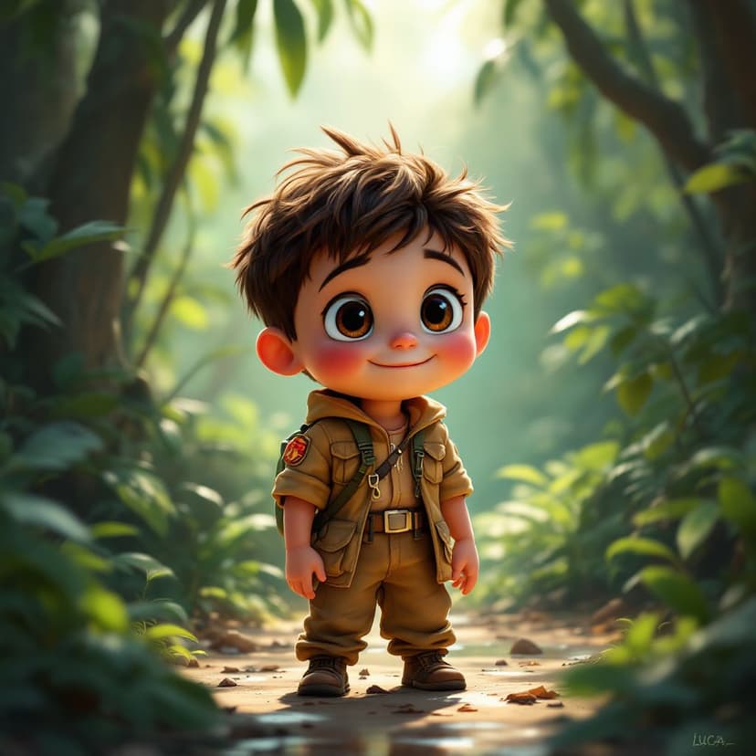 Lucas's Jungle Safari: Leading a wildlife rescue mission story preview