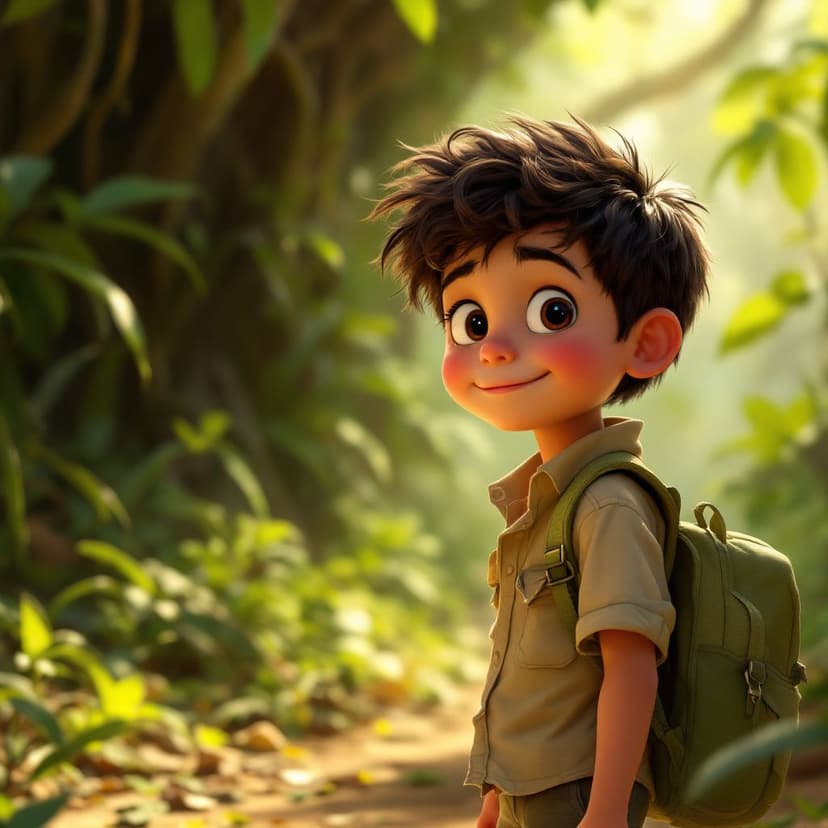 Mateo's Jungle Safari: Leading a wildlife rescue mission story preview