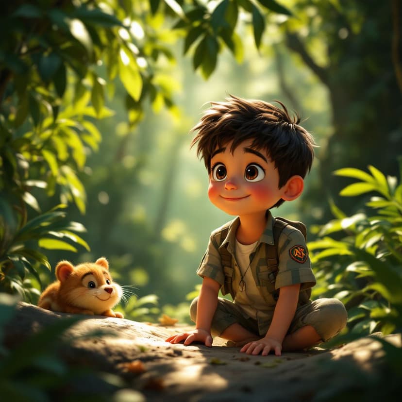 Michael's Jungle Safari: Leading a wildlife rescue mission story preview