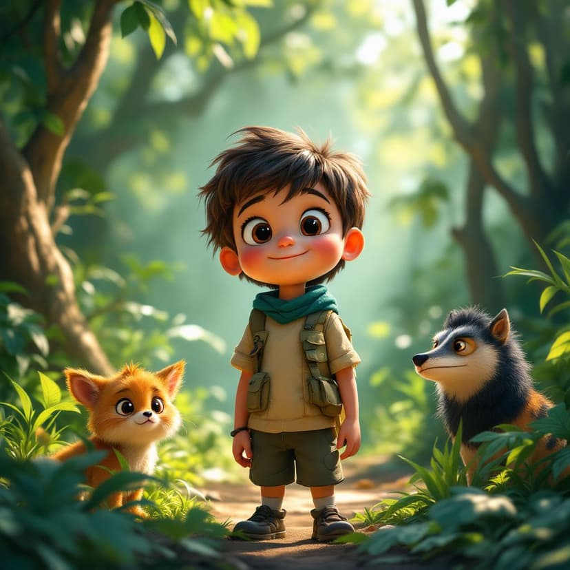 Penelope's Jungle Safari: Leading a wildlife rescue mission story preview