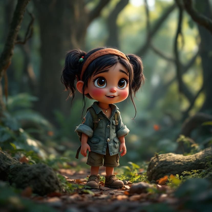 Scarlett's Jungle Safari: Leading a wildlife rescue mission story preview