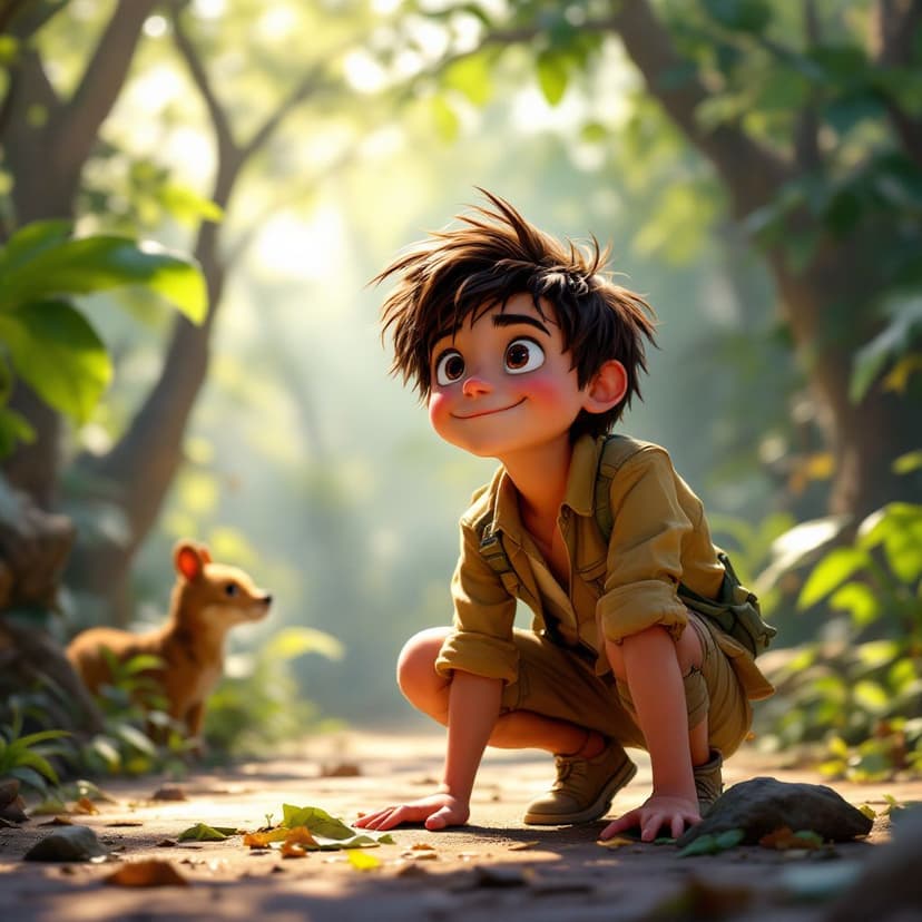 Sebastian's Jungle Safari: Leading a wildlife rescue mission story preview