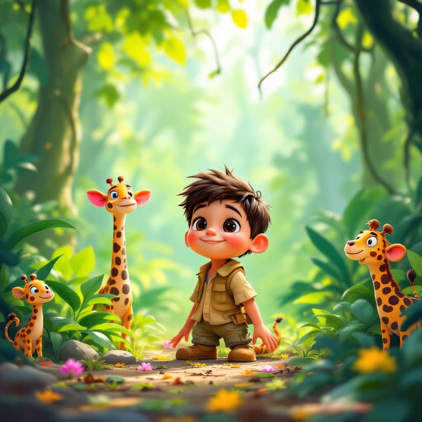 Theodore's Jungle Safari: Leading a wildlife rescue mission story preview