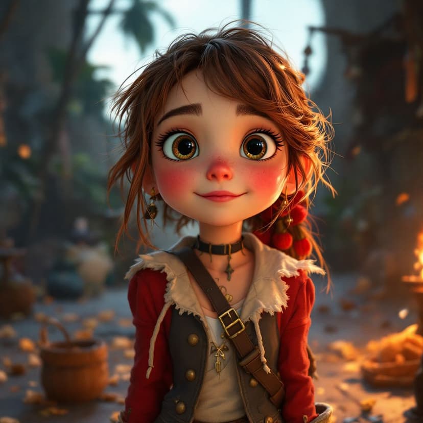 Eleanor's Pirate's Quest: Sailing the seas looking for magical treasure story preview