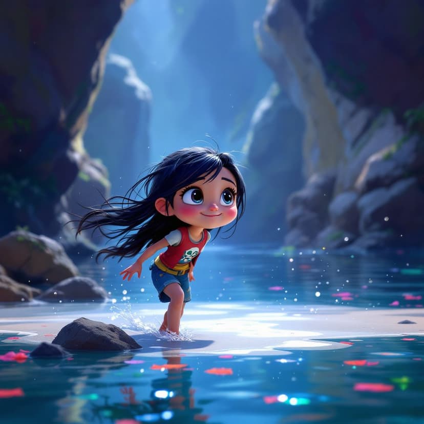 Gianna's Pirate's Quest: Sailing the seas looking for magical treasure story preview