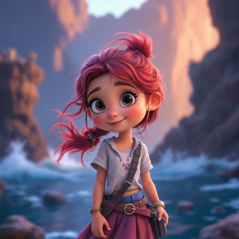 Hazel's Pirate's Quest: Sailing the seas looking for magical treasure story preview