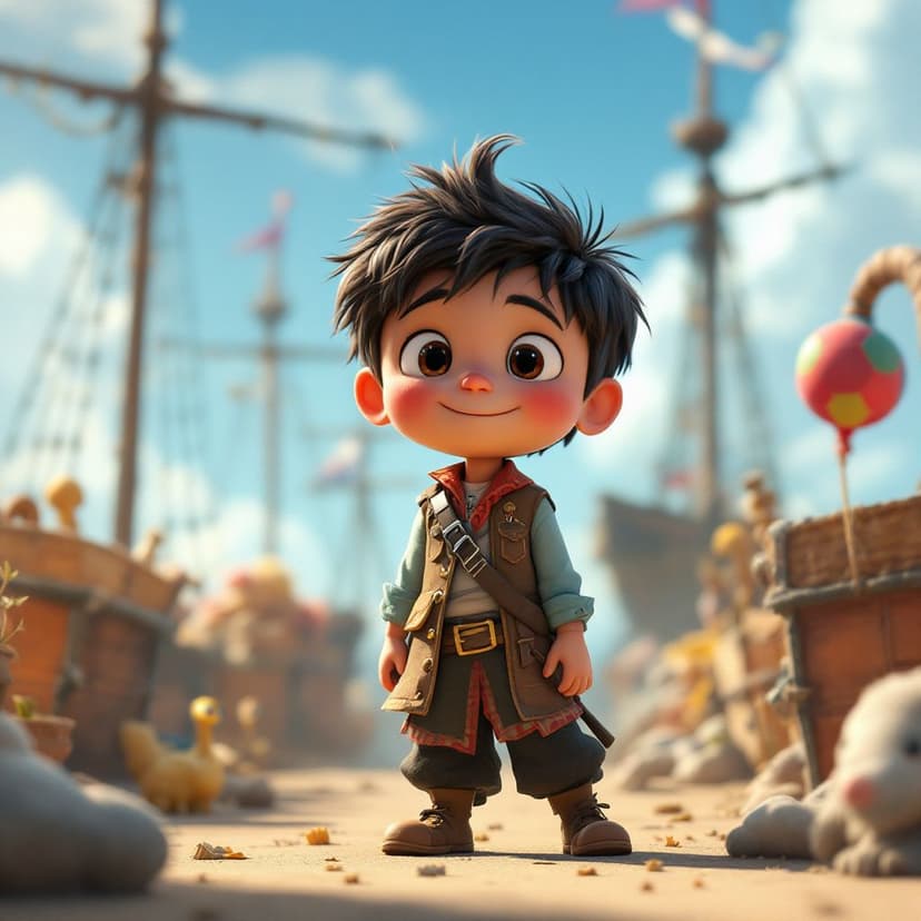 Henry's Pirate's Quest: Sailing the seas looking for magical treasure story preview