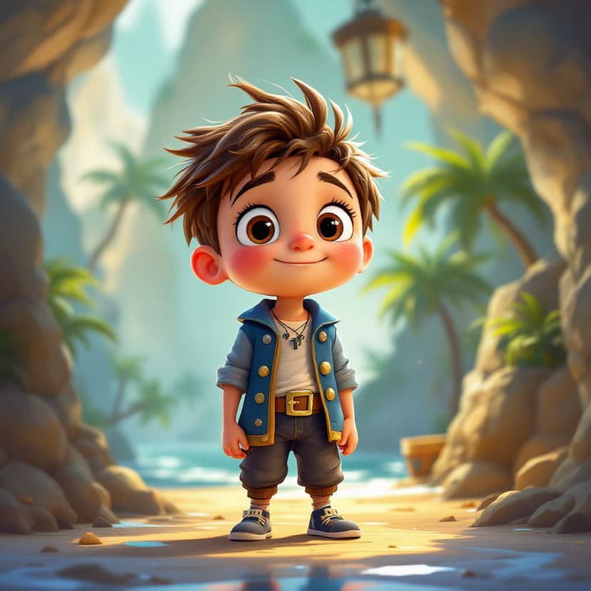 Levi's Pirate's Quest: Sailing the seas looking for magical treasure story preview
