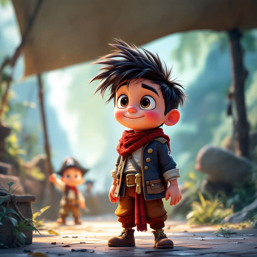 Liam's Pirate's Quest: Sailing the seas looking for magical treasure story preview