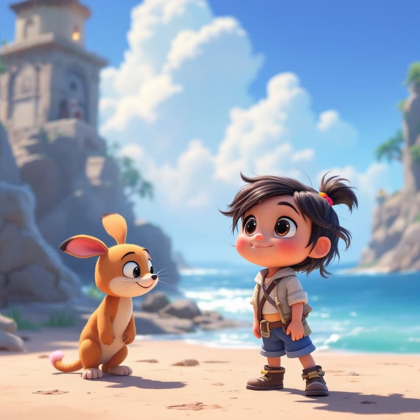 Lily's Pirate's Quest: Sailing the seas looking for magical treasure story preview