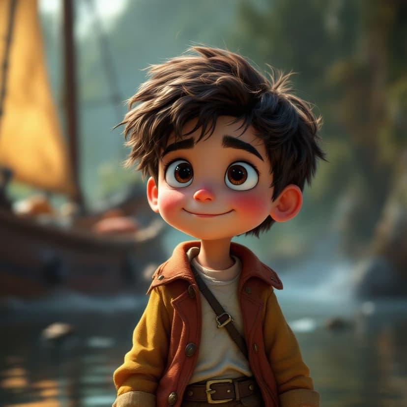 Oliver's Pirate's Quest: Sailing the seas looking for magical treasure story preview