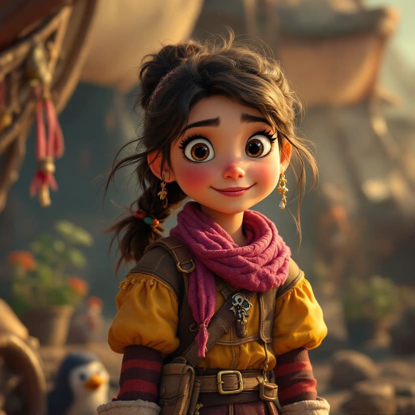 Sofia's Pirate's Quest: Sailing the seas looking for magical treasure story preview