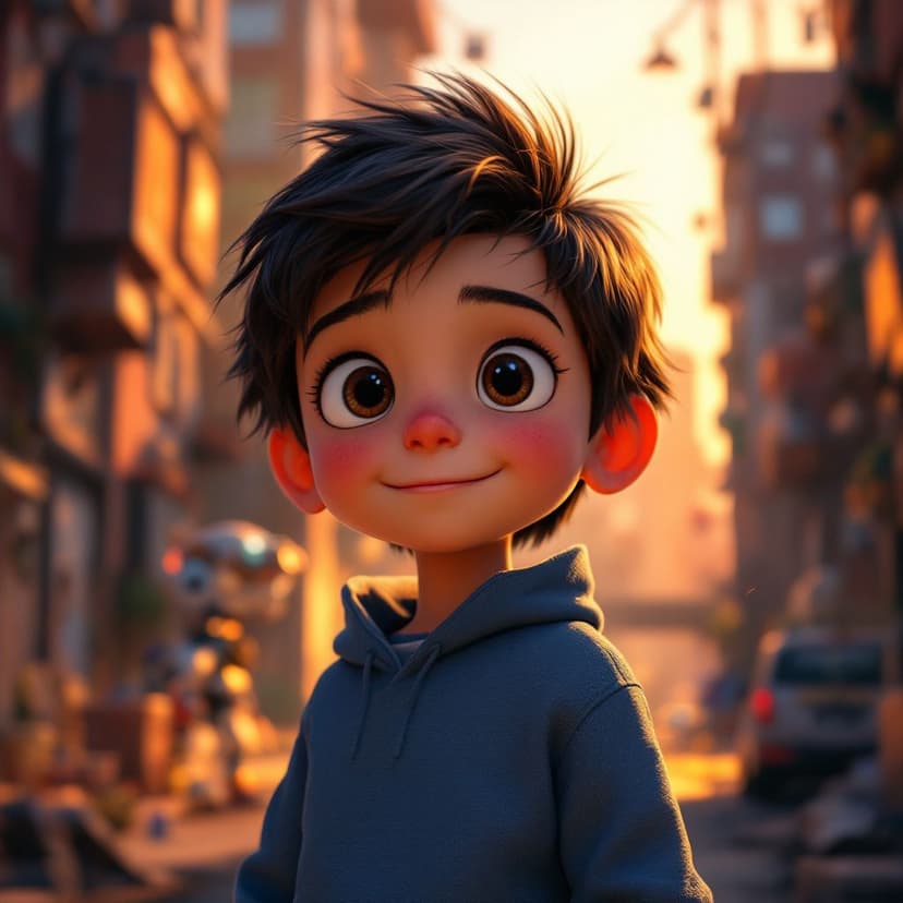 Hudson's Robot Building: Creating a helpful robot companion story preview