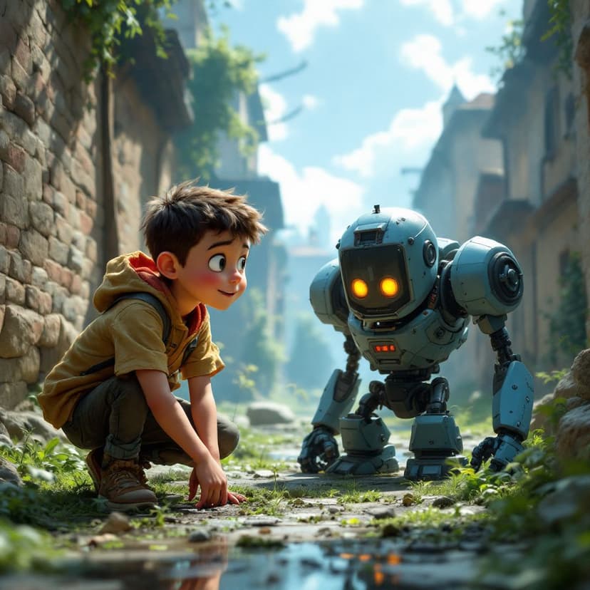 James's Robot Building: Creating a helpful robot companion story preview