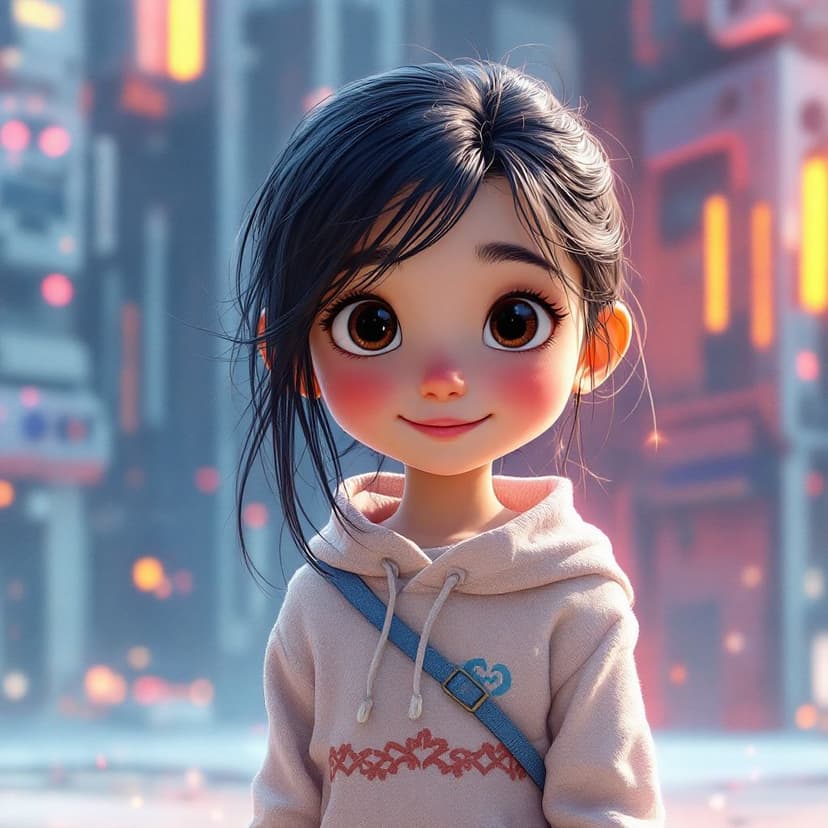 Nora's Robot Building: Creating a helpful robot companion story preview