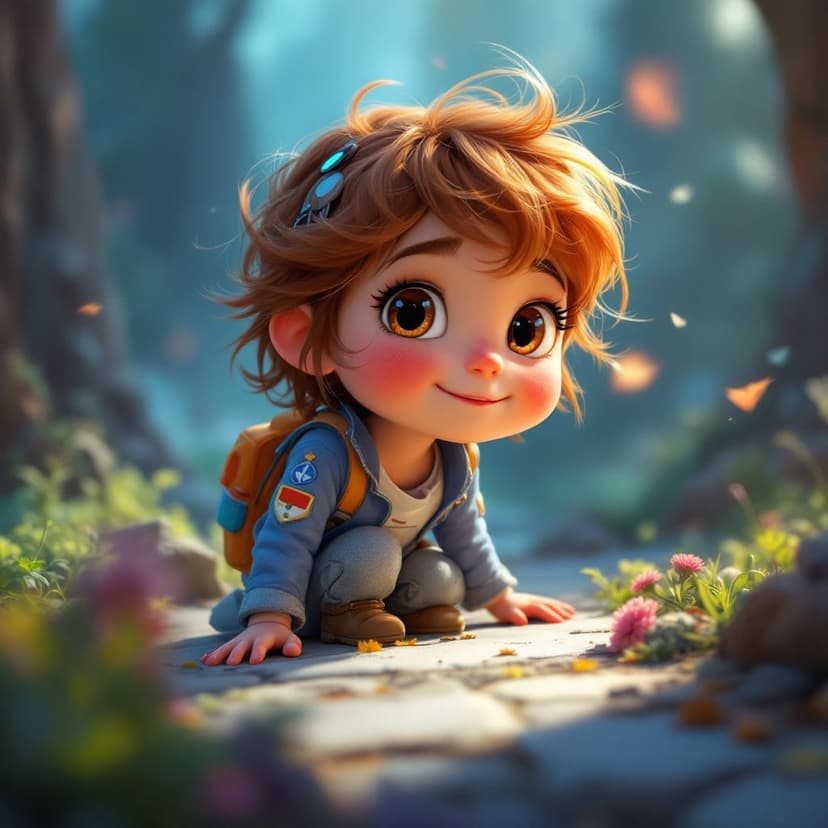 Aurora's Space Explorer: Discovering new planets and making alien friends story preview