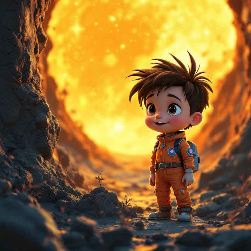 Elijah's Space Explorer: Discovering new planets and making alien friends story preview