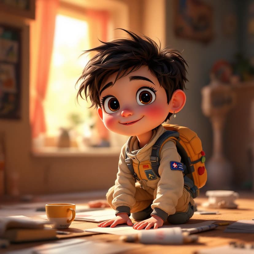 Gianna's Space Explorer: Discovering new planets and making alien friends story preview