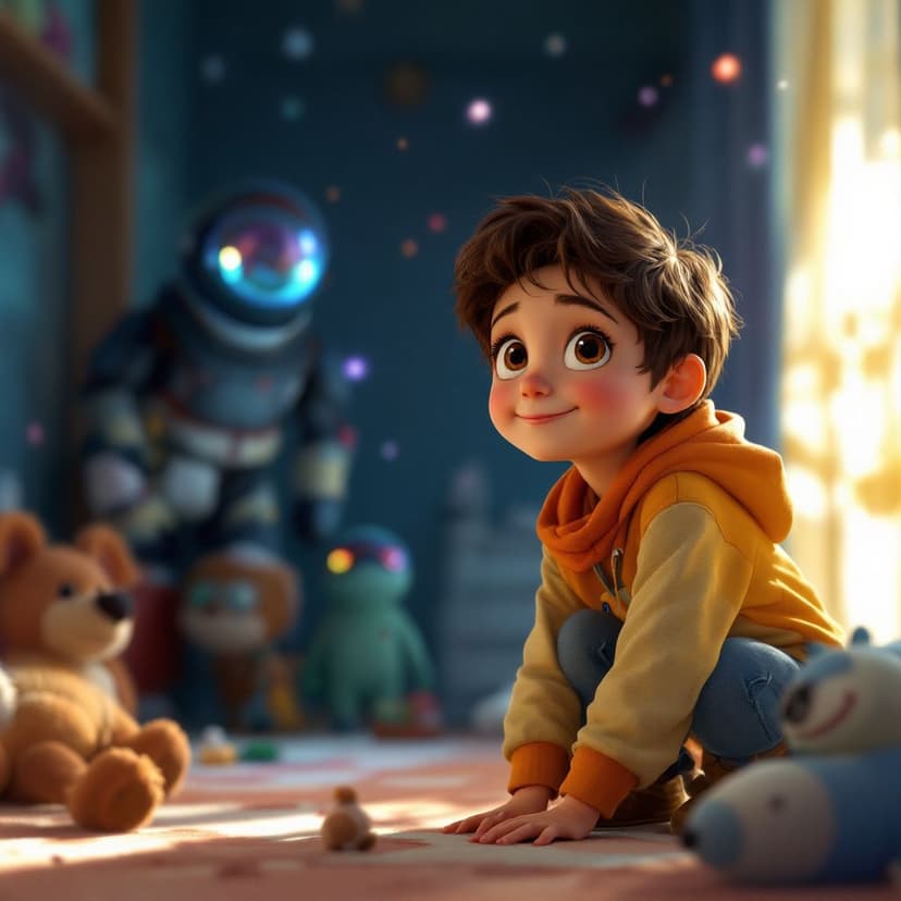 Hazel's Space Explorer: Discovering new planets and making alien friends story preview