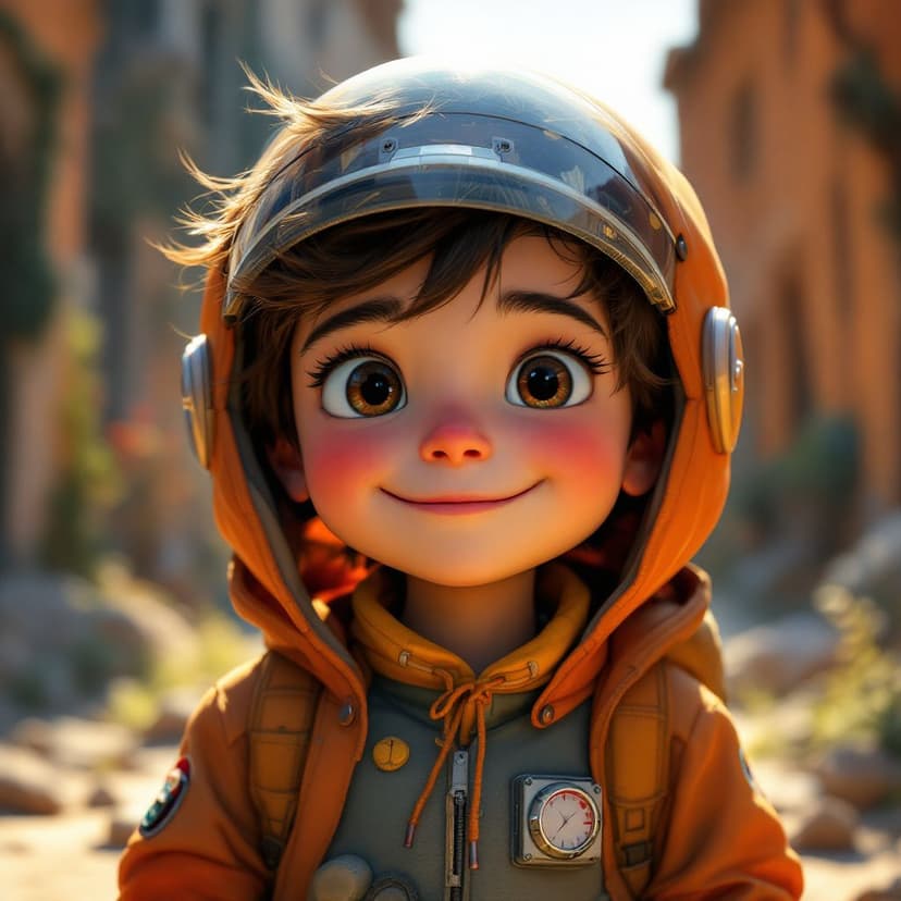 Leo's Space Explorer: Discovering new planets and making alien friends story preview