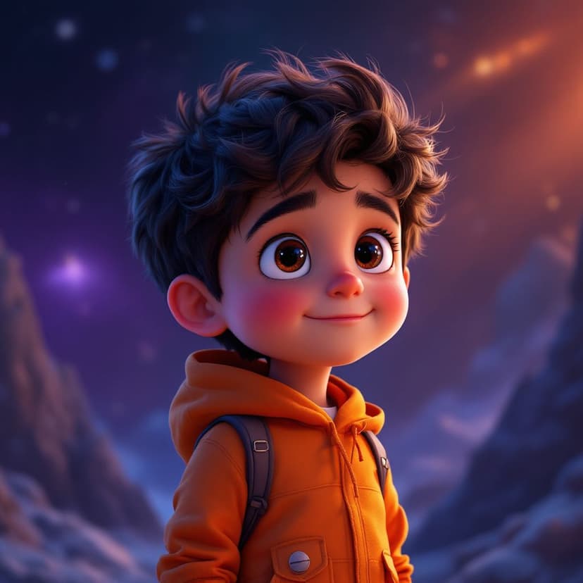 Mateo's Space Explorer: Discovering new planets and making alien friends story preview