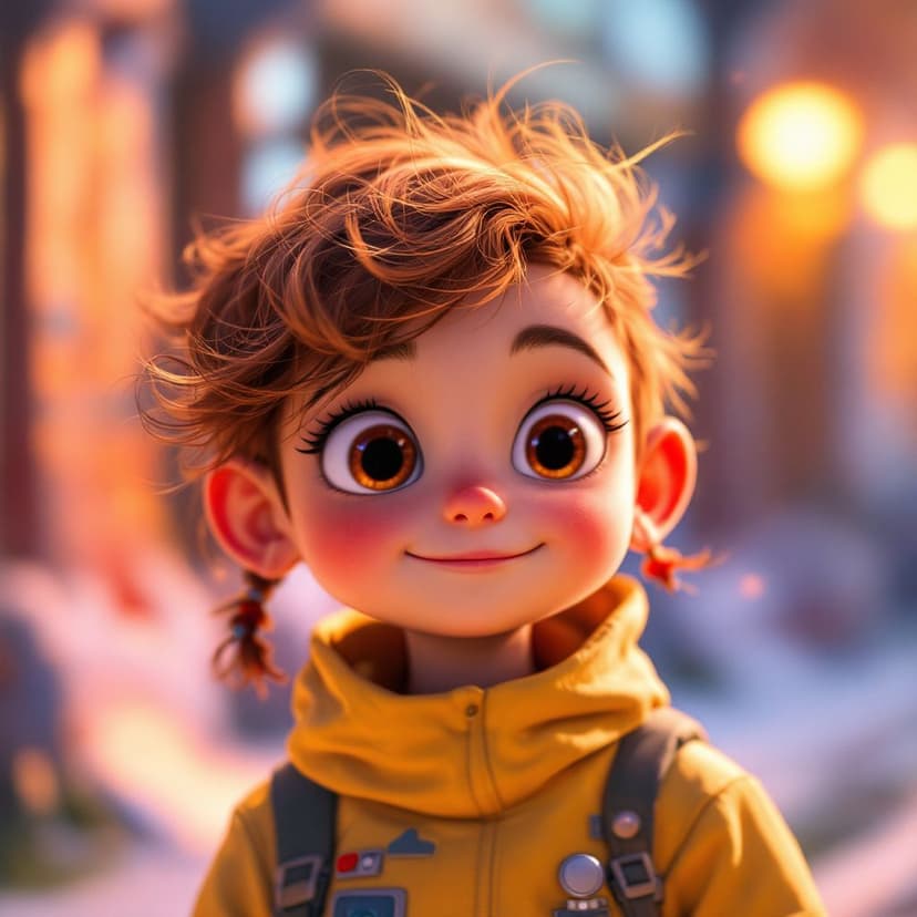 Scarlett's Space Explorer: Discovering new planets and making alien friends story preview