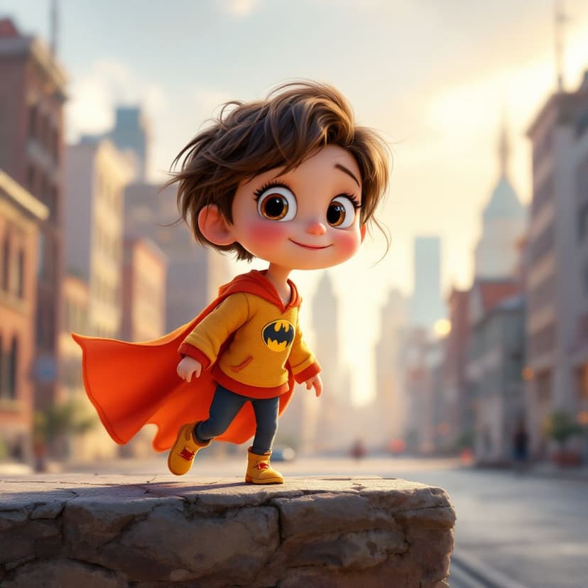 Charlotte's Superhero Training Day: Learning to use special powers to help others story preview
