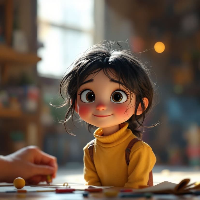 Lily's Superhero Training Day: Learning to use special powers to help others story preview