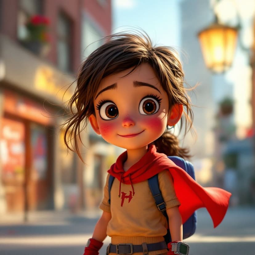 Scarlett's Superhero Training Day: Learning to use special powers to help others story preview