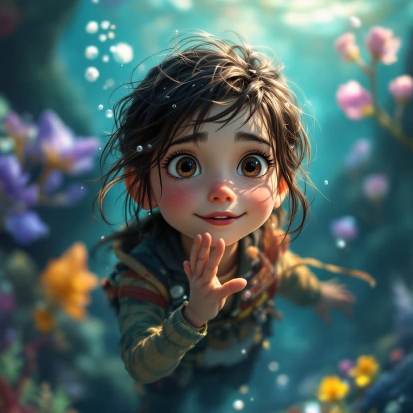 Aurora's Underwater Explorer: Discovering lost cities with merpeople story preview