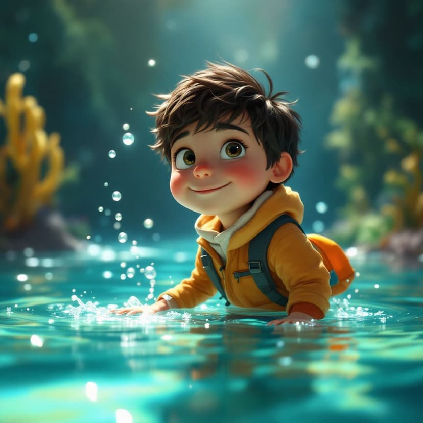 Benjamin's Underwater Explorer: Discovering lost cities with merpeople story preview