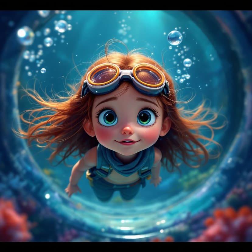Charlotte's Underwater Explorer: Discovering lost cities with merpeople story preview