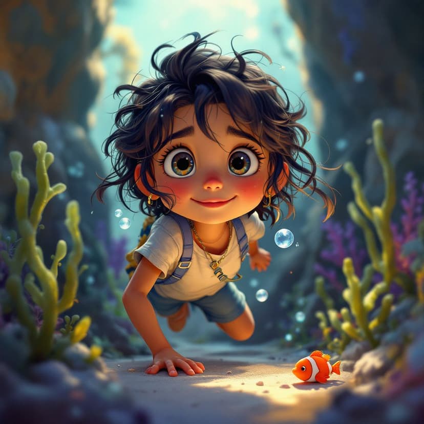 Eleanor's Underwater Explorer: Discovering lost cities with merpeople story preview