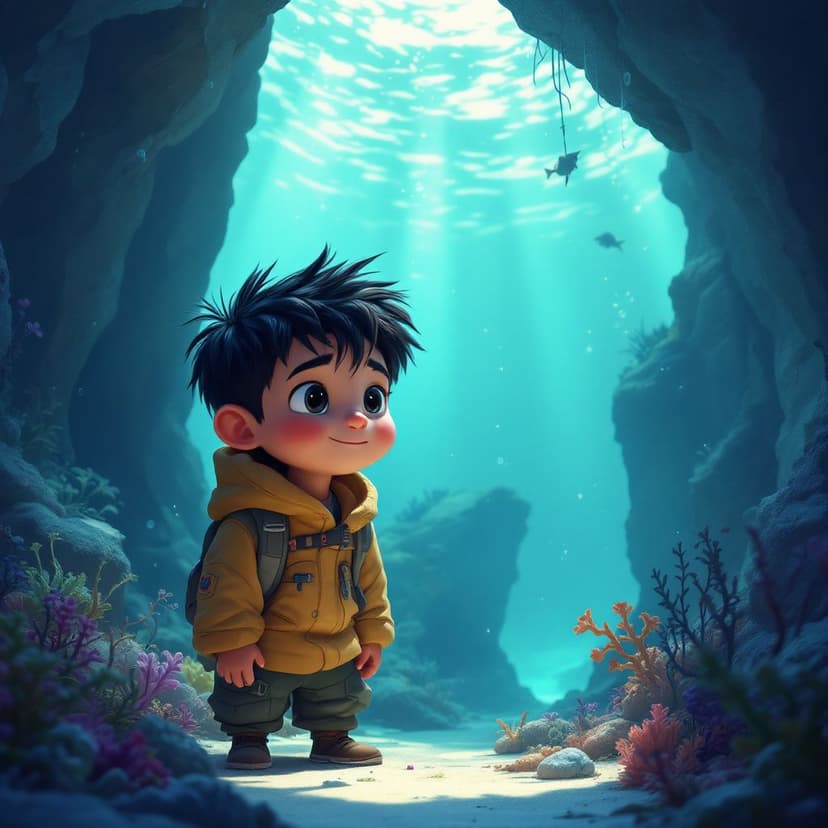 Elijah's Underwater Explorer: Discovering lost cities with merpeople story preview