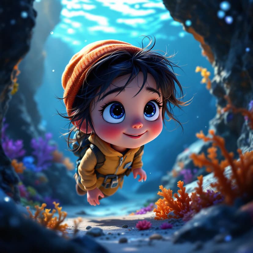 Emily's Underwater Explorer: Discovering lost cities with merpeople story preview